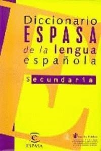 DICCIONARIO LENGUA ESPAÑOLA SECUNDARIA ESPASA | 9788423994496 | ESPASA