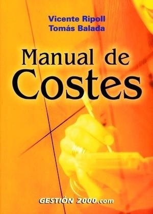 MANUAL DE COSTES | 9788480889308 | BALADA, TOMAS - RIPOLL, VICENTE