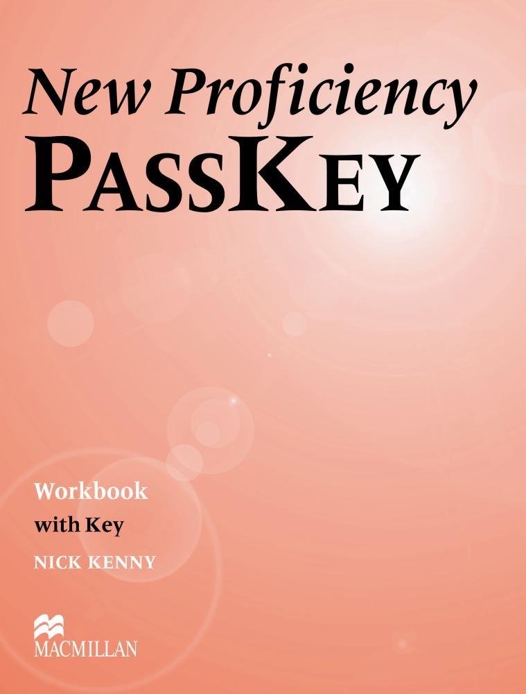 NEW PROFICIENCY PASSKEY WORKBOOK WITH KEY | 9780333974322 | KENNY, NICK