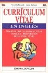 CURRICULUM VITAE EN INGLES | 9788431529635 | PICCARDO, NICOLETTA