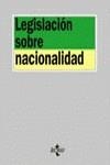 LEGISLACION SOBRE NACIONALIDAD | 9788430939985 | ECHEZARRETA FERRER, MARIA TERESA