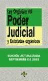 LEY ORGANICA DEL PODER JUDICIAL Y ESTATUTOS ORGANICOS | 9788430940141 | MORENO CATENA, VICTOR