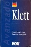 DICCIONARIO AVANZADO KLETT ESP-ALEMAN  DEUSTSCH - SPANISCH | 9788483324424 | 2407414