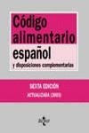 CODIGO ALIMENTARIO ESPAÑOL | 9788430940646 | DELEUZE ISASI, PALOMA