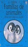 FAMILIAS DE ANIMALES , PUZZLE | 9780746061084 | AA.VV