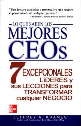 LO QUE SABEN LOS MEJORES CEOS | 9789701042601 | KRAMES, JEFFREY A