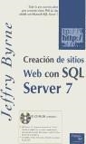 CREACION DE SITIOS WEB CON SQL SERVER 7 | 9788483222430 | BYRNE, JEFFRY