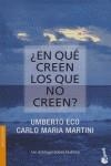 EN QUÉ CREEN LOS QUE NO CREEN | 9788484602880 | ECO, UMBERTO