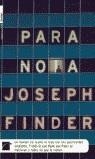 PARANOIA | 9788496284081 | FINDER, JOSEPH