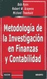 METODOLOGIA DE LA INVESTIGACION EN FINANZAS Y CONTABILIDAD | 9788423421473 | RYAN, BOB