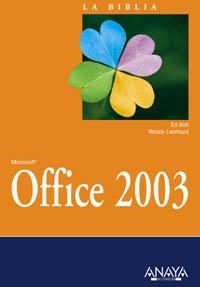 OFFICE 2003 | 9788441516786 | LEONHARD, WOODY