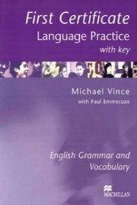 FIRST CERTIFICATE LANGUAGE PRACTICE WITH KEY | 9781405007665 | VINCE, MICHAEL/EMMERSON, PAUL