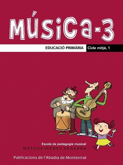 MUSICA 3 EDUCACIO PRIMARIA CICLE MITJA 1 | 9788484158073 | RIERA, SANTI