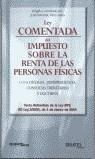 LEY COMENTADA DEL IMPUESTO SOBRE LA RENTA DE LAS PERSONAS F | 9788423434879 | DIAZ-ARIAS, JOSE MANUEL (COOR)