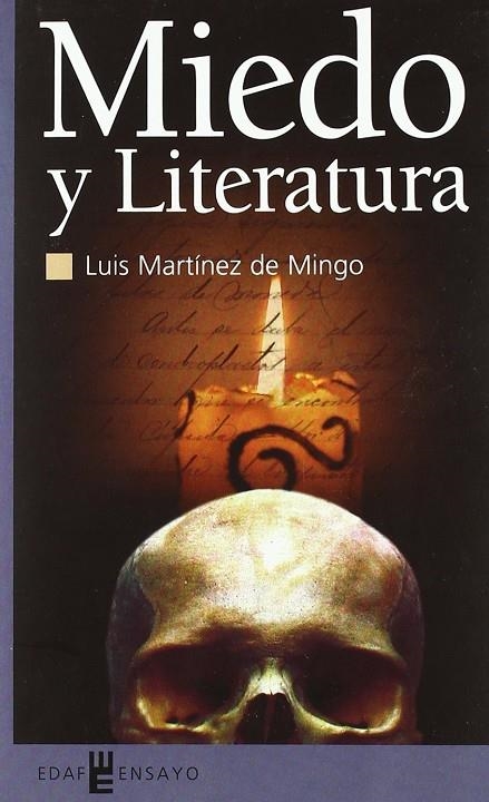 MIEDO Y LITERATURA | 9788441414624 | MARTINEZ DE MINGO, LUIS