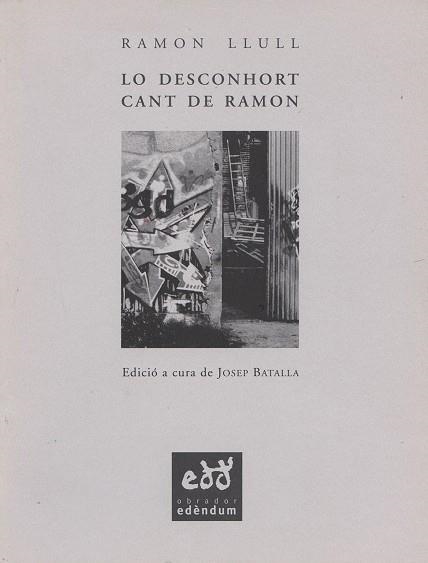 LO DESCONHORT CANT DE RAMON | 9788460906315 | LLULL, RAMON