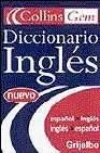 DICCIONARIO COLLINS GEM INGLES-ESPAÑOL N ED | 9788425338236 | GRIJALBO