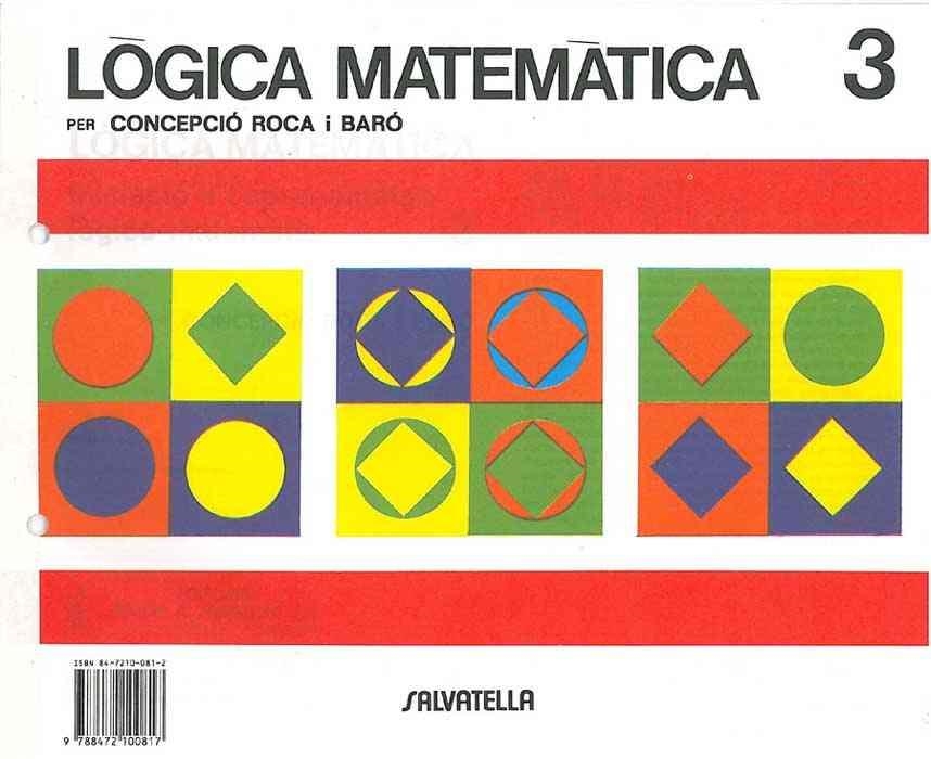 LOGICA MATEMATICA 3 | 9788472100817 | ROCA I BARO, CONCEPCIO