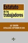 ESTATUTO DE LOS TRABAJADORES 18 EDICIÓ 2004 | 9788430941483 | CRUZ VILLALÓN, JESÚS/MAEZTU GREGORIO DE TEJADA, JE