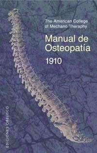 MANUAL DE OSTEOPATIA | 9788497770194 | AMERICAN COLLEGE OF MECHANO THERAPHY,THE