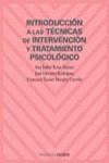 INTRODUCCION A LAS TECNICAS DE INTERVENCION Y TRATAMIENTO PS | 9788436819168 | ROSA ALCAZAR, ANA ISABEL