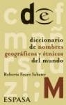 DICCIONARIO DE NOMBRES GEOGRÁFICOS | 9788467016666 | FAURE SABATER ROBERTO