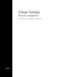 POESIA COMPLETA CESAR VALLEJO | 9788446021483 | VALLEJO, CESAR