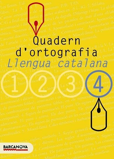 QUADERN D'ORTOGRAFIA 4 ESO | 9788448917135 | CLOTA GARCIA, DOLORS