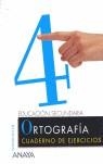 ORTOGRAFIA 4 EN TUS MANOS | 9788466720625 | HERNÁNDEZ AGUIAR, JOSÉ MARÍA / PRIETO LINIO, ÁNGEL