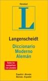 DICCIONARIO MODERNO ESPAÑOL-ALEMAN  LANGENSCHEIDT | 9783468960543 | VVAA