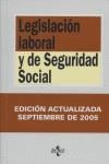 LEGISLACION LABORAL Y DE SEGURIDAD SOCIAL 2005 | 9788430942695 | -