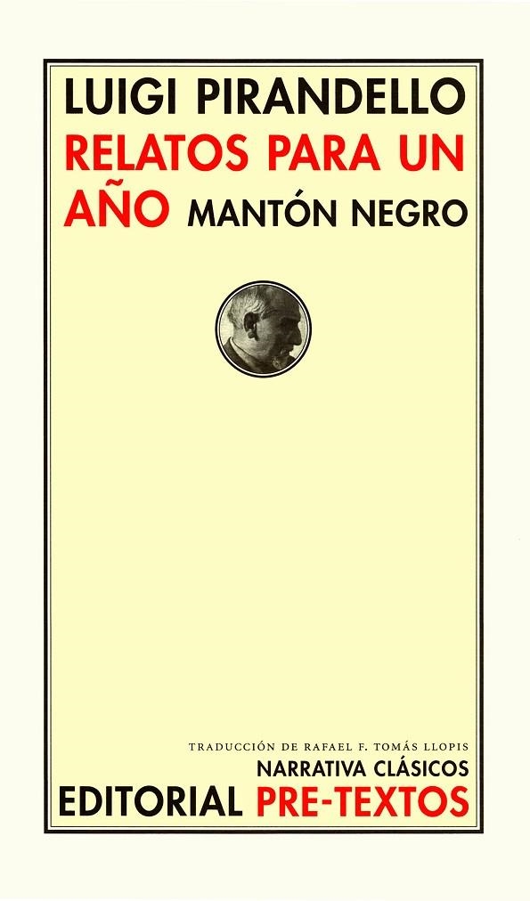 RELATOS PARA UN AÑO ; MANTON NEGRO | 9788481916829 | PIRANDELLO, LUIGI