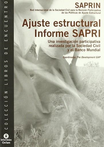 AJUSTE ESTRUCTURAL  INFORME SAPRI | 9788484523482 | VELÁSQUEZ, PILAR