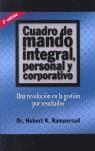 CUADRO DE MANDO INTEGRAL, PERSONAL Y CORPORATIVO | 9788448148058 | RAMPERSAD, HUBERT K DR.