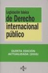 LEGISLACION BASICA DE DERECHO INTERNACIONAL PUBLICO 2005 | 9788430943272 | GONZALEZ CAMPOS, JULIO D.