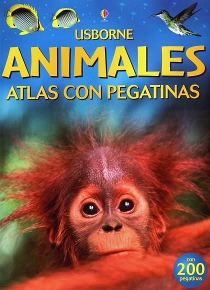 ANIMALES, ATLAS CON PEGATINAS | 9780746066492 | VARIOS