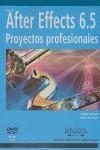 AFTER EFFECTS 6.5, PROYECTOS PROFESIONALES | 9788441519497 | RANKIN, JAMES