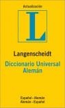 DICCIONARIO UNIVERSAL ALEMAN | 9783468978104 | VARIOS