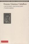 CASTICISMO, NACIONALISMO Y VANGUARDIA | 9788489913660 | GIMENEZ CABALLERO, ERNESTO