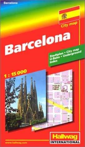 BARCELONA CITYMAP | 9783828300552 | HALLWAG