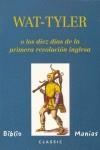 WAT-TYLER O LOS DIEZ DIAS DE LA PRIMERA REVOLUCION INGLESA | 9788489979895 | UMBERT, PEDRO