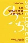 REVOLUCIONES 1789 -1917, LAS | 9788420657585 | TODD, ALLAN