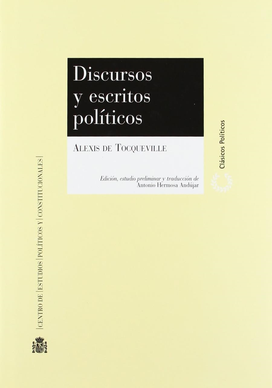 DISCURSOS Y ESCRITOS POLITICOS | 9788425913105 | TOCQUEVILLE, ALEXIS DE