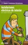 INSTALACIONES ELECTRICAS DE INTERIOR | 9788496334144 | SAN SEBASTIÁN, JOSÉ MARIA (JOS