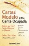 CARTAS MODELO PARA GENTE OCUPADA : MODELOS QUE USTED PUEDE A | 9788496426481 | MAY, DEBRA HART