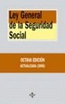 LEY GENERAL DE LA SEGURIDAD SOCIAL | 9788430943784 | FERNANDEZ LOPEZ, MARIA FERNANDA