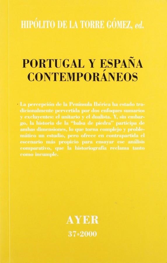 PORTUGAL Y ESPAÑA CONTEMPORANEOS | 9788472487680 | TORRE GOMEZ, HIPOLITO DE LA