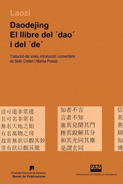 DAODEJING. EL LLIBRE DEL DAO I DEL DE | 9788484158028 | LAOZI