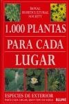 1000 PLANTAS PARA CADA LUGAR | 9788480764452 | ROYAL HORTICULTURAL SOCIETY