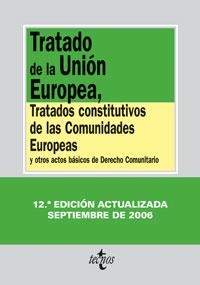 TRATADO DE LA UNION EUROPEA 2006 | 9788430944125 | MANGAS MARTÍN, ARACELI